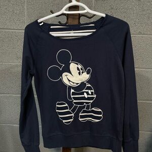 Disney Navy Blue Mickey Mouse Sweater